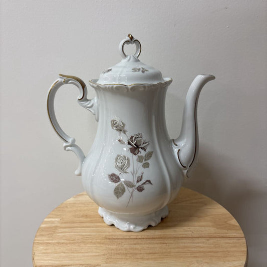 Edelstein Bavaria "Brown Rose" Tea Pot