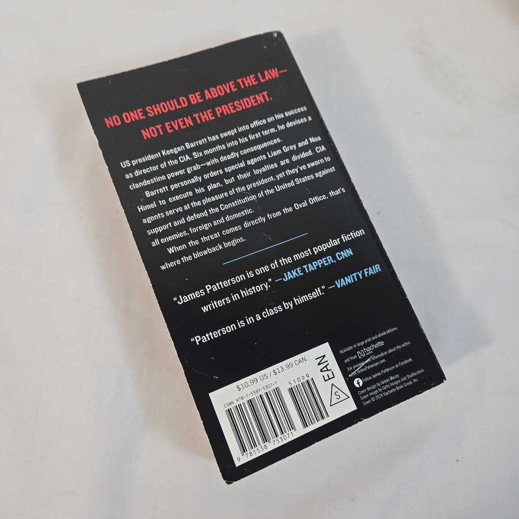 BLOW BACK - JAMES PATTERSON
