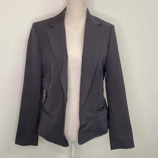 FREDA'S - GREY BLAZER W/ RUCHED SIDES