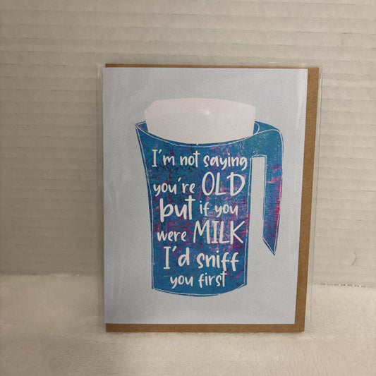 Card - If you were milk