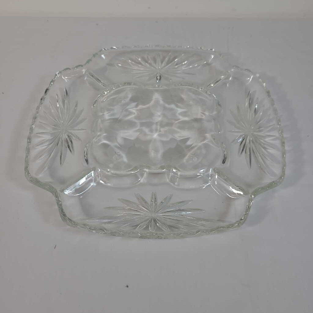 DEVILED EGG GLASS PLATTER