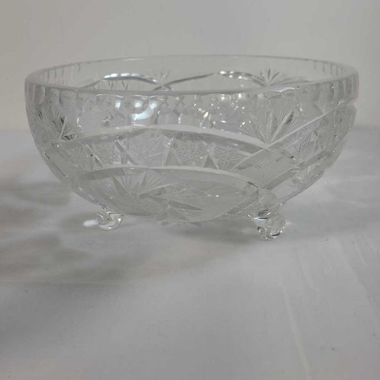 FOOTED PINWHEEL BOWL