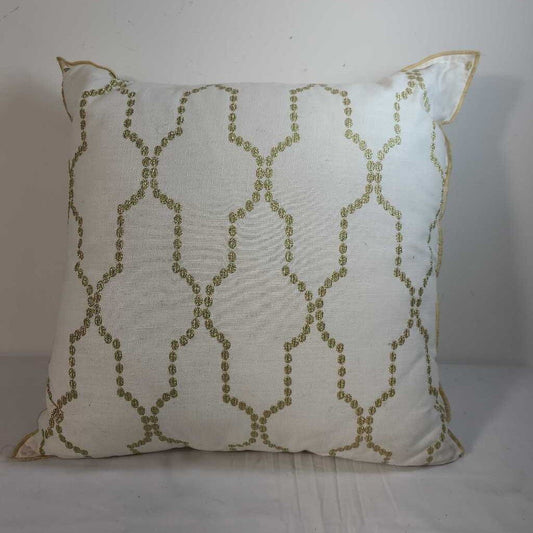 GOLD MOROCCAN STYLE PILLOW