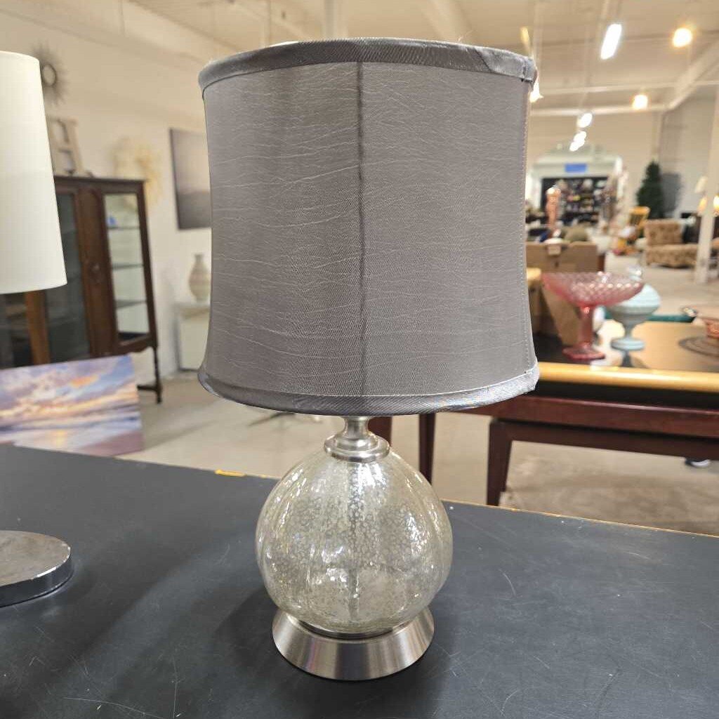 MERCURY GLASS TABLE LAMP