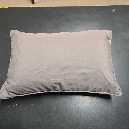 GREY LUMBAR PILLOW
