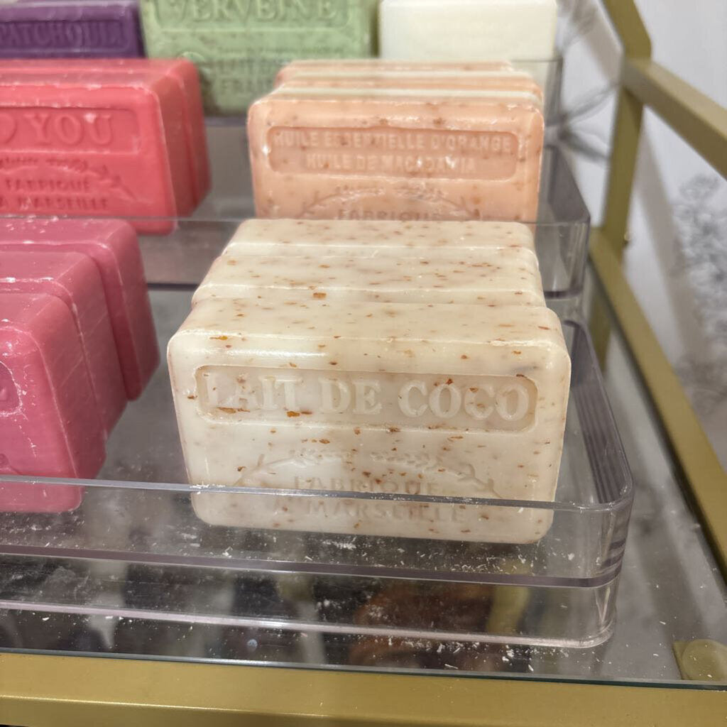 Coconut Milk - French soap with organic shea butter