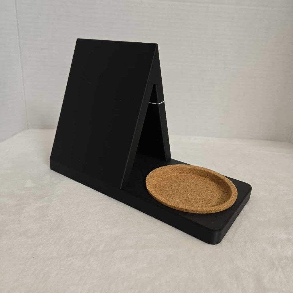 Book Holder/Drink Caddy-Black