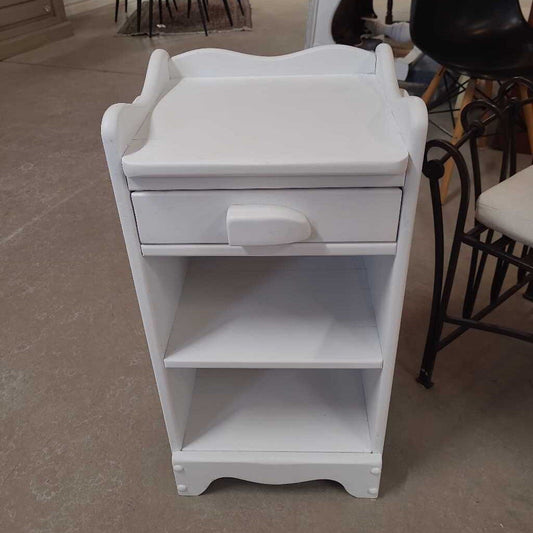 WHITE NIGHTSTAND