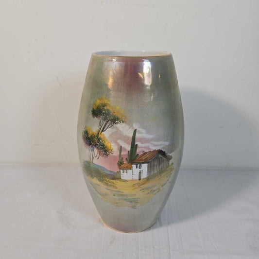 HAND PAINTED PORTUGAL VASE