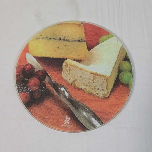 GLASS CHEESE CUTTING BOARD