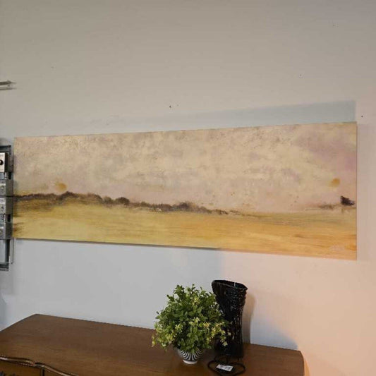 CRATE & BARREL CANVAS WALL ART