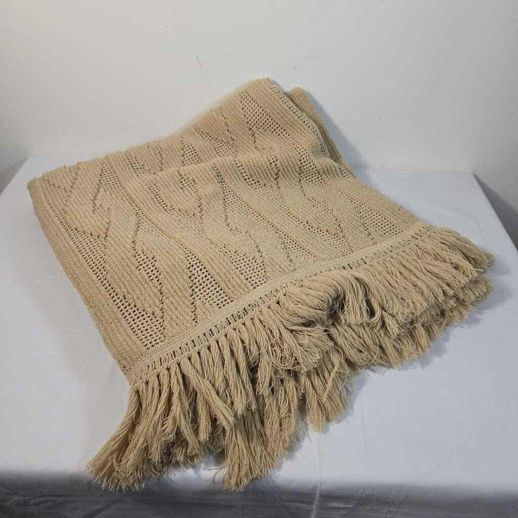 GOLD/TAUPE BLANKET
