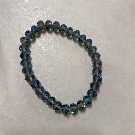 BLUE BEADED BRACELET