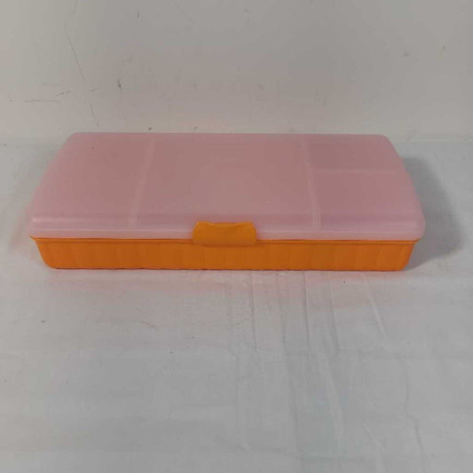 TUPPERWARE LUNCH N THINGS CONTAINER - ORANGE