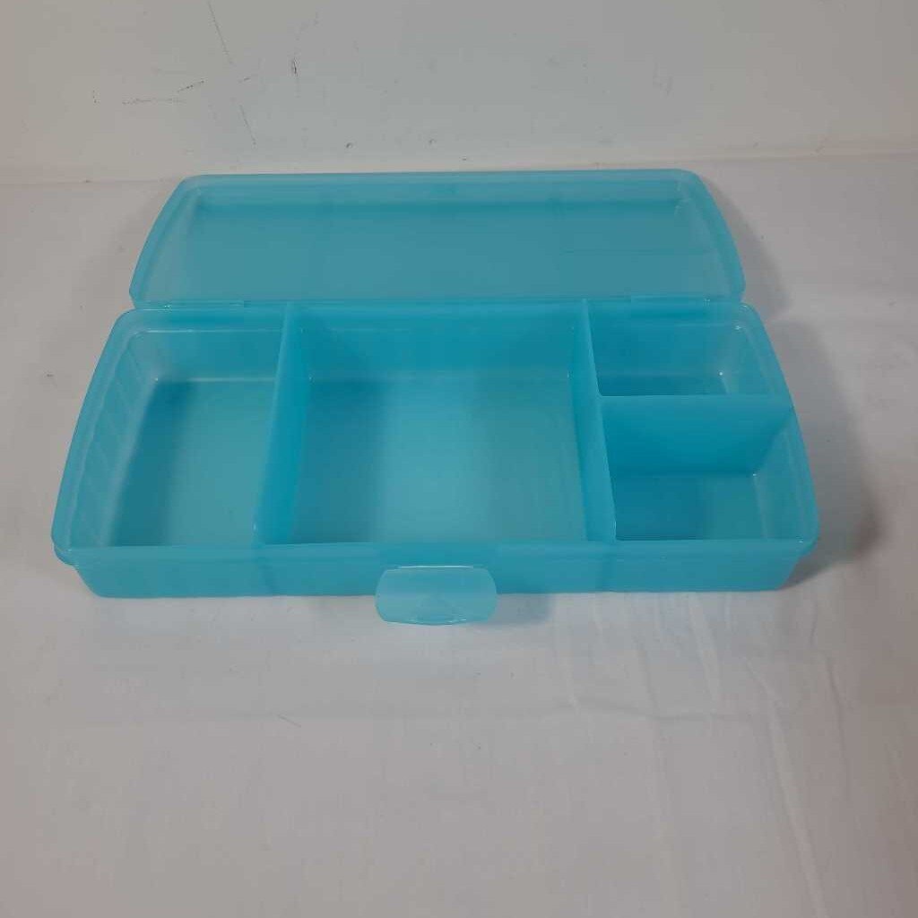 TUPPERWARE LUNCH N THINGS CONTAINER - TEAL