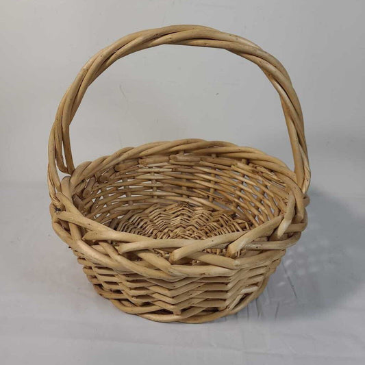12" ROUND HANDLED BASKET