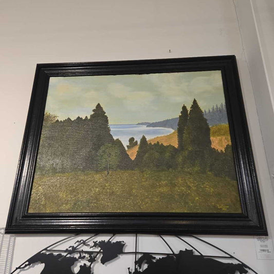 L.HOWLETT 1975 ORIGINAL ACRYLIC ON BOARD