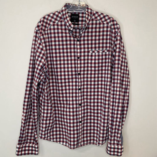MEN'S CHECK COTTON DRESS SHIRT