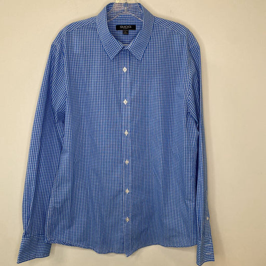 MEN'S CHECK COTTON DRESS SHIRT