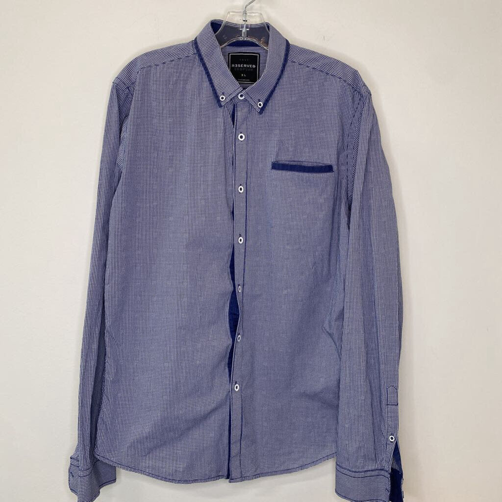 MEN'S CHECK COTTON DRESS SHIRT