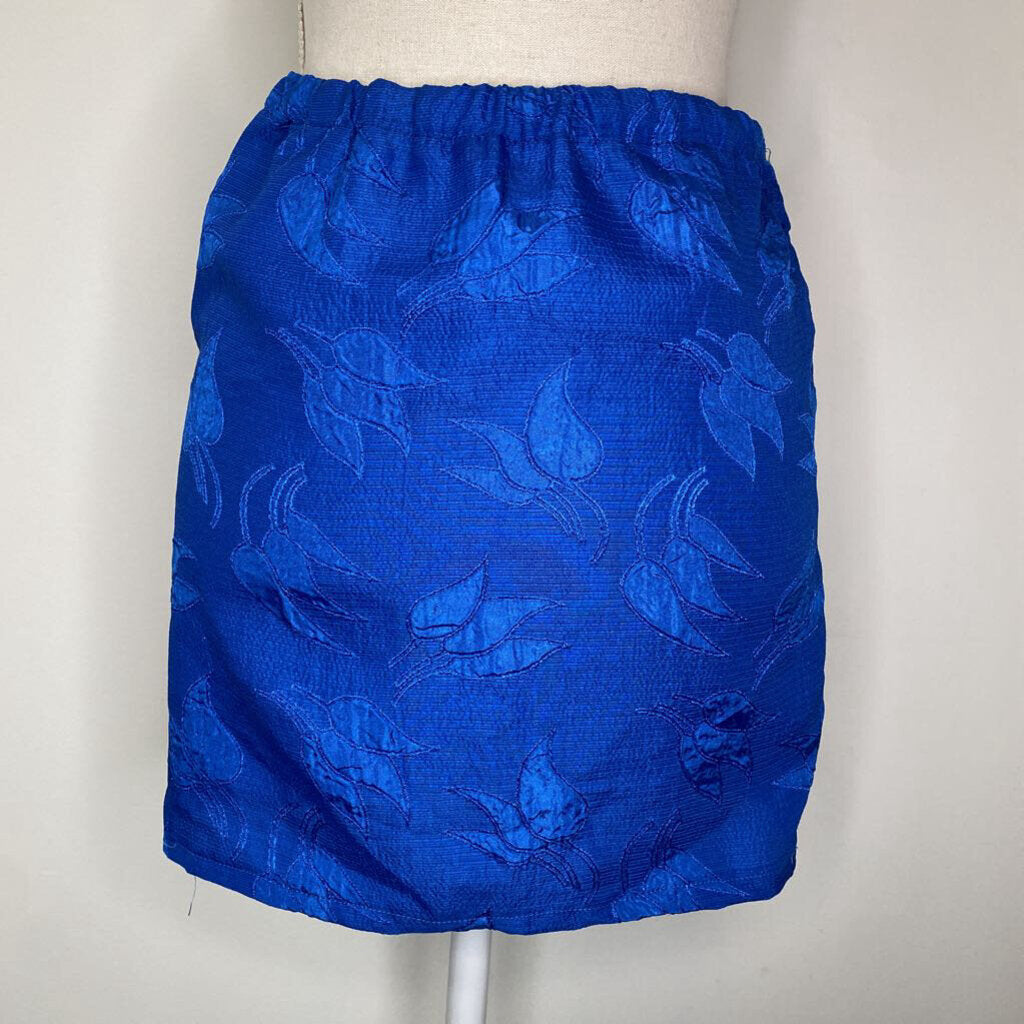 VTG - ROYAL BLUE MINI SKIRT