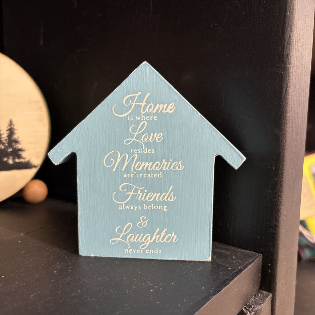 Medium Painted House Shelf Sitters