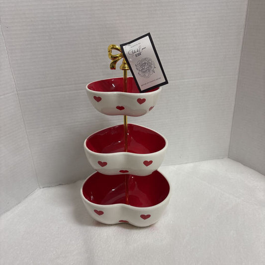 3tier Heart Tray