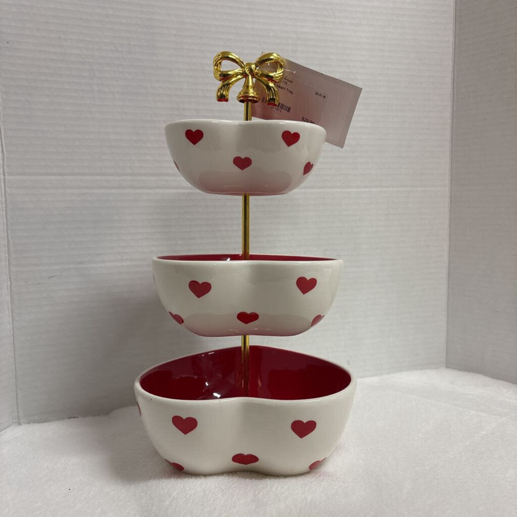 3tier Heart Tray