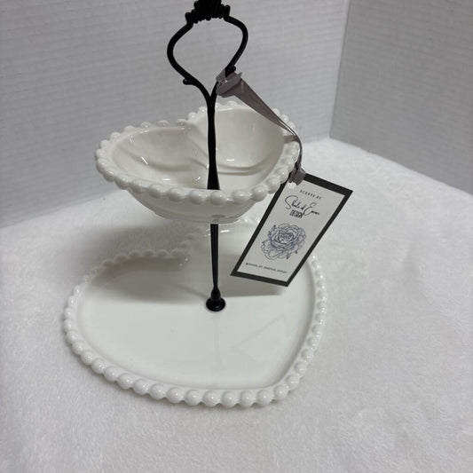 2tier Heart Tray