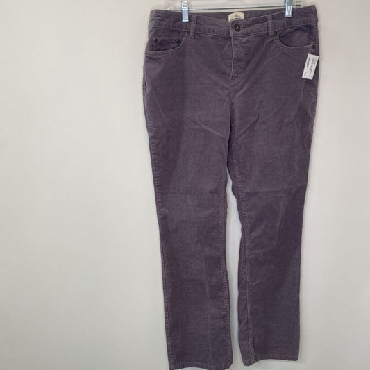 ST. JOHNS BAY - PURPLE CORDUROY PANTS