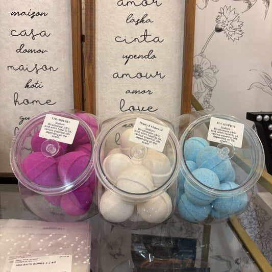 MINI BATH BOMBS 3 x $10