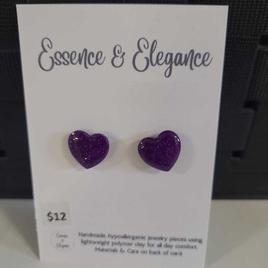 PURPLE HEART STUDS