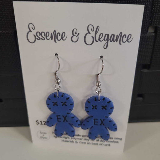 THE "EX" VOODOO DOLL - SILVER