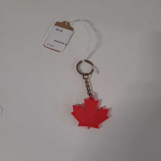 Canadian maple leaf keychains