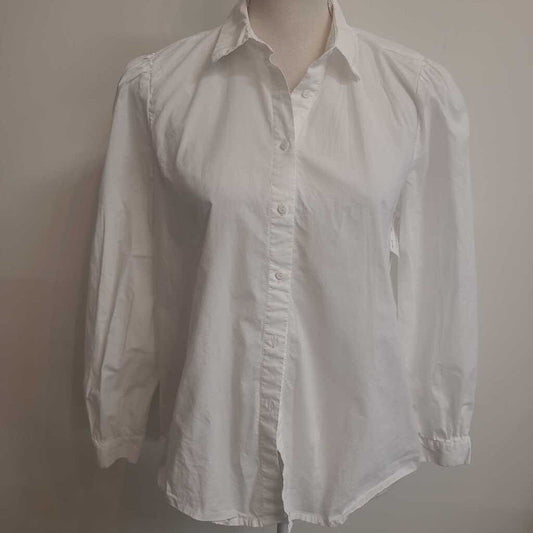 WHITE COTTON BLOUSE