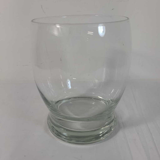 HEAVY GLASS VASE