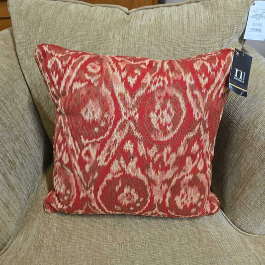 RED PIER 1 PILLOW