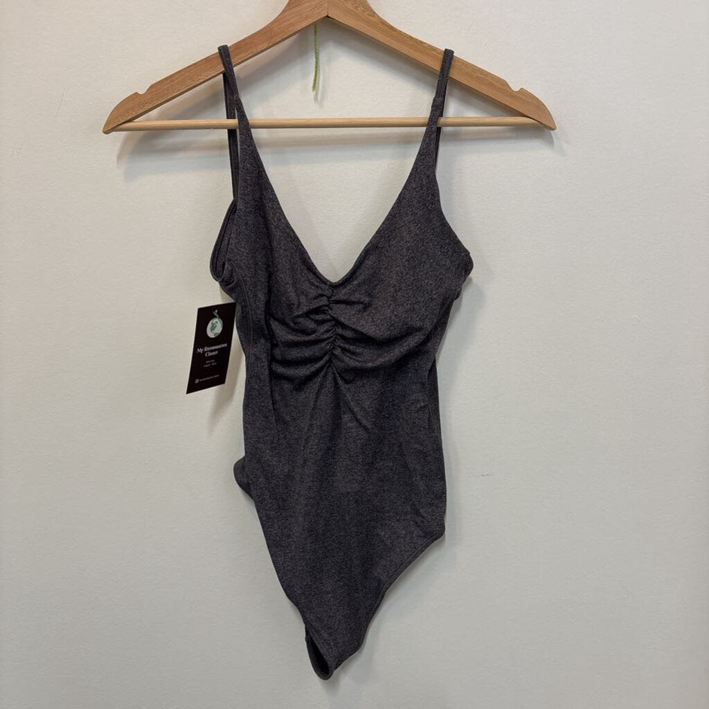 LULULEMON GREY BODYSUIT