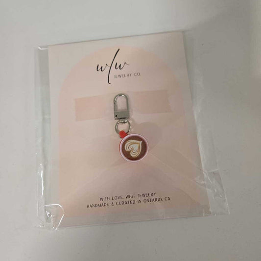 LATTE KEYCHAIN - RED