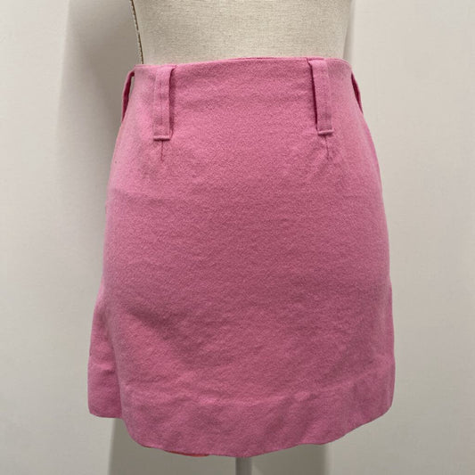 VTG - 100% WOOL PINK MINI SKIRT