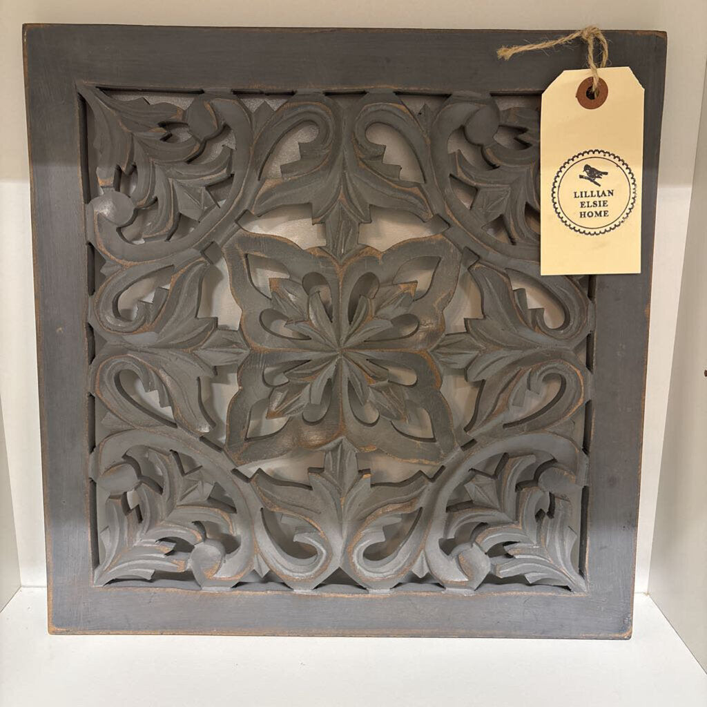 Distressed Grey Wall Decor