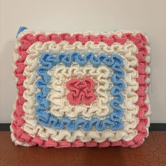 CROCHETED THROW PILLOW