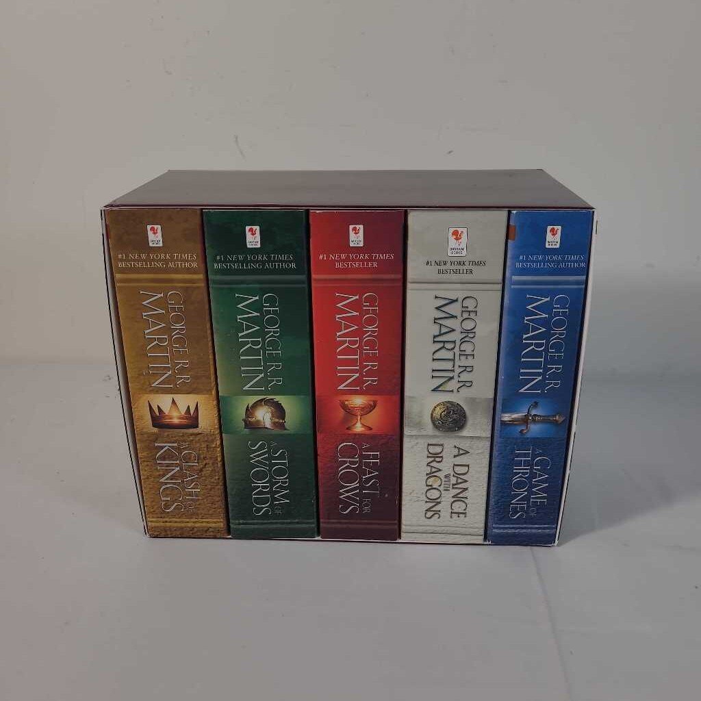5PC A SONG OF ICE & FIRE - GEORGE R.R. MARTIN