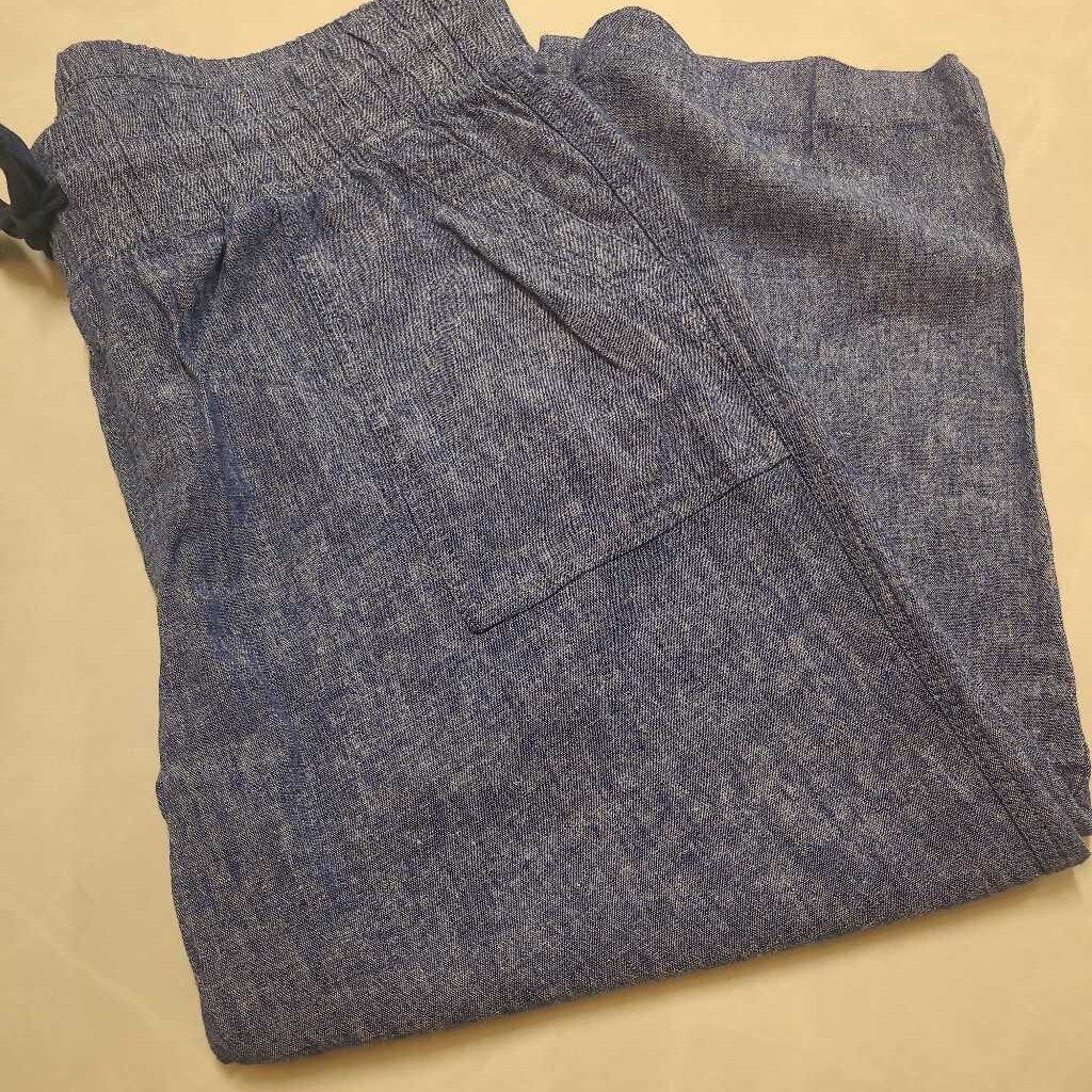 CHAMBRY TIE PULL ON PANTS