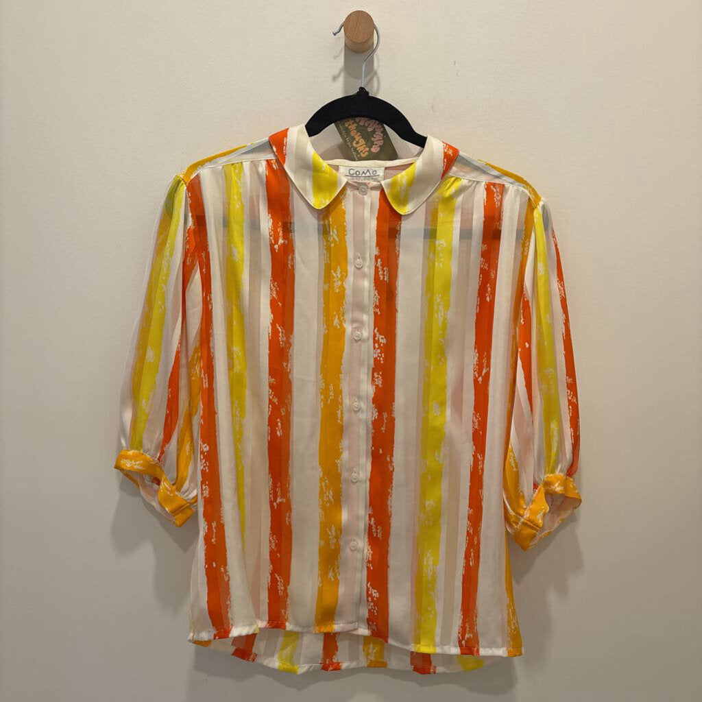 VINTAGE COMO - BUTTON UP BLOUSE
