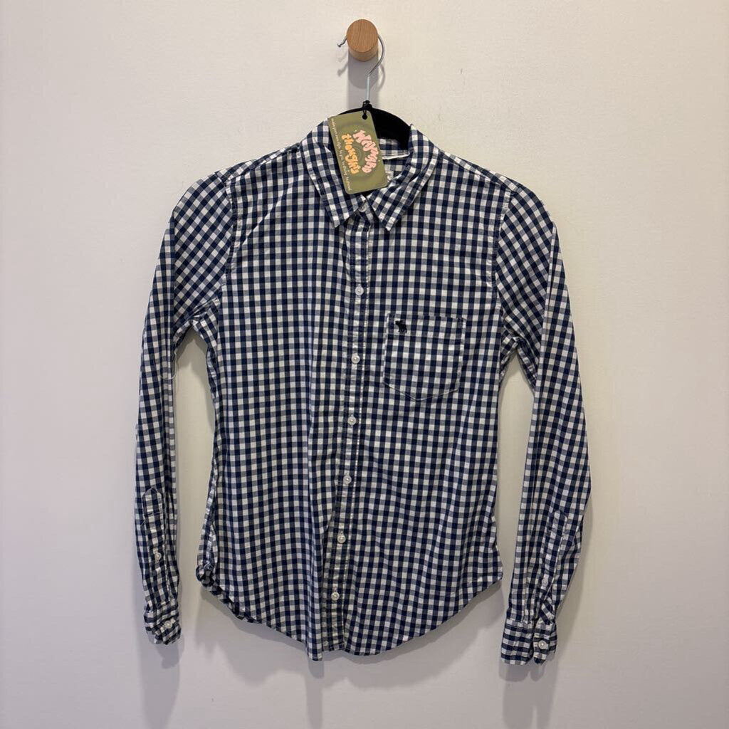 ABERCROMBIE & FITCH - CHECK BUTTON UP SHIRT