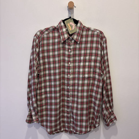 TABI - PLAID BUTTON UP SHIRT