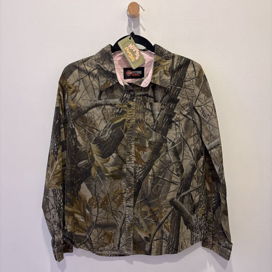 OUTFITTERS RIDGE CAMOUFLAGE BUTTON UP SHIRT