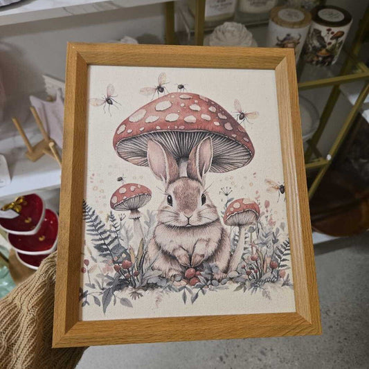 Wooden Canvas Decor