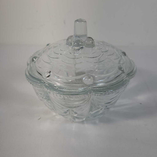 2pc CRYSTAL CANDY DISH